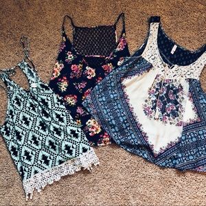 Bundle of 3 XL Tank Tops